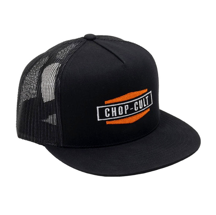 Snap Back Hat ChopCult '66 Logo - Black