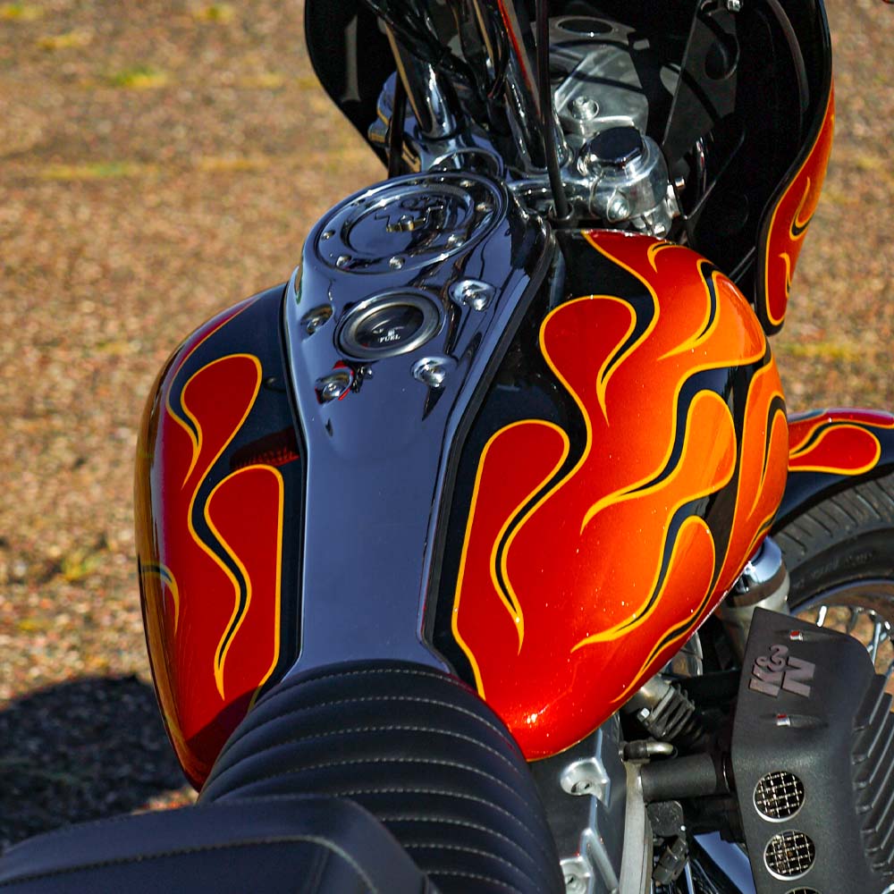 dyna motorcycle gas tank