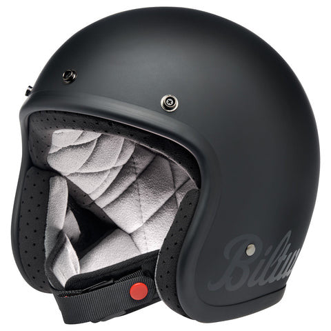 Biltwell - Bonanza Helmet - Flat Black Factory