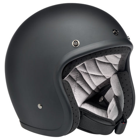 Biltwell - Bonanza Helmet - Flat Black Factory