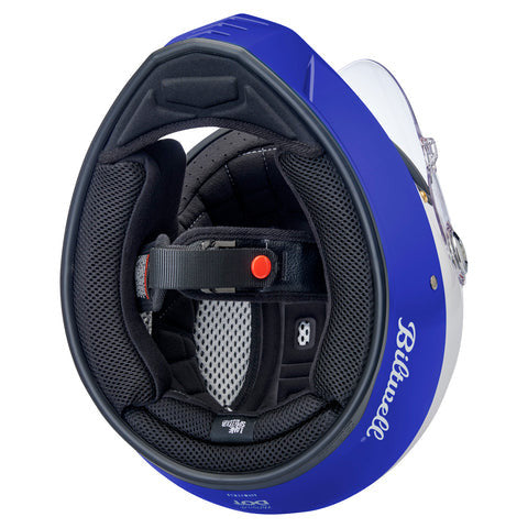 Biltwell - Lane Splitter Gloss Red/White/Blue  Helmet