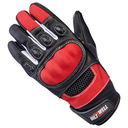 Biltwell - Bridgeport Gloves- Red/Black