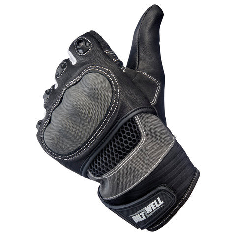 Biltwell - Bridgeport Gloves- Gray/Black