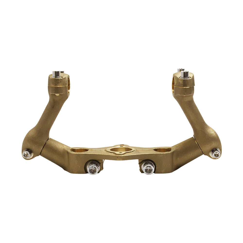 Stelling and Hellings Inline springer Top Clamp and Riser Set - Bronze - Standard Width