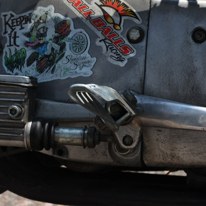 Harley AMF Aermacci Foot Pegs - Zink
