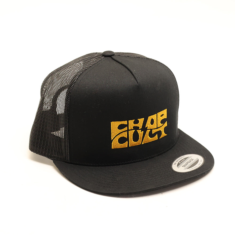 ChopCult Logo Hat - Black and Yellow