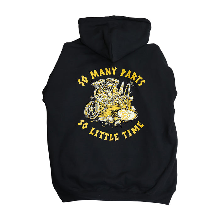 So Many Parts So Little Time - Hoodie - Black