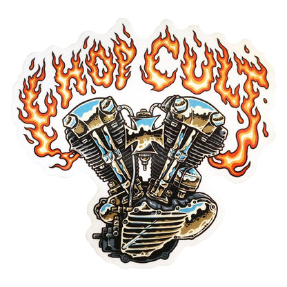 Chop Cult Sticker 4 Pack
