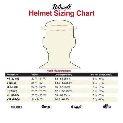 Biltwell - Lane Splitter Gloss Red/White/Blue  Helmet