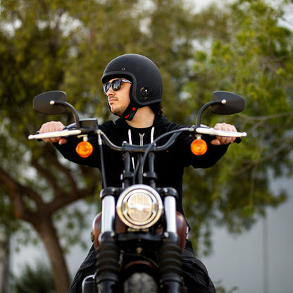 Biltwell - Bonanza Helmet - Flat Black Factory