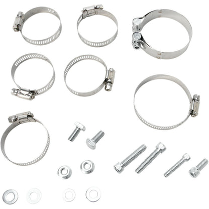Bassani - Road Rage 2 into 1 Short Exhaust - 1984-2000 FXR - Chrome