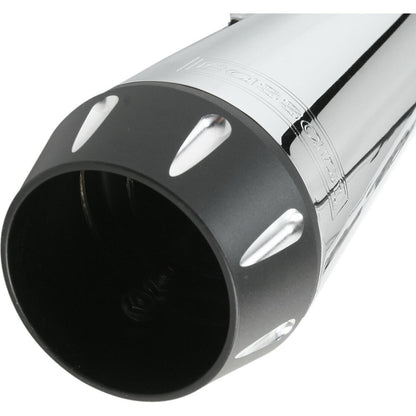 Bassani - Road Rage 2 into 1 Short Exhaust - 1984-2000 FXR - Chrome