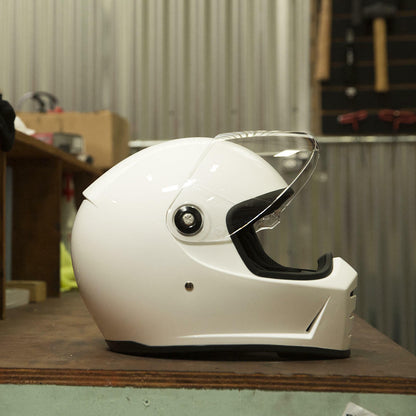 Biltwell - Lane Splitter Helmet - Gloss White