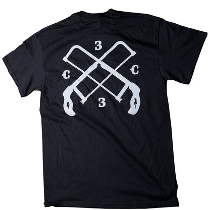 ChopCult - 33 Hacksaw T-Shirt - Mens - Black