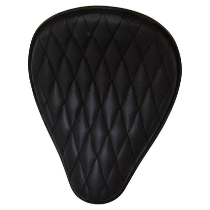 Diamond Leather Motorcycle Solo Seat