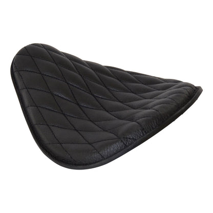 Diamond Leather Motorcycle Solo Seat