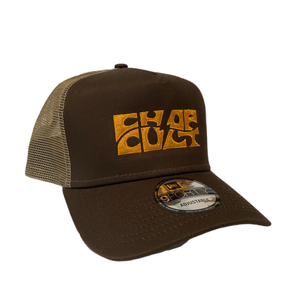 Classic Logo Brown Trucker Hat