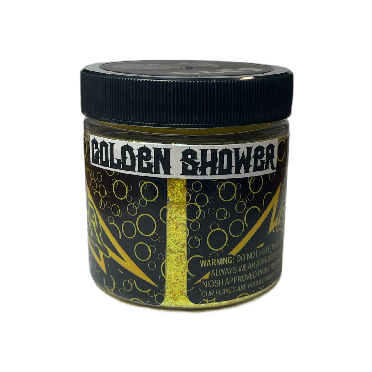 Paint Huffer Metal Flake Golden Shower ChopCult