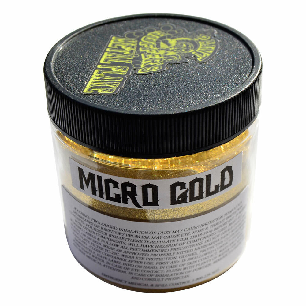 Paint Huffer Metal Flake - Micro Gold