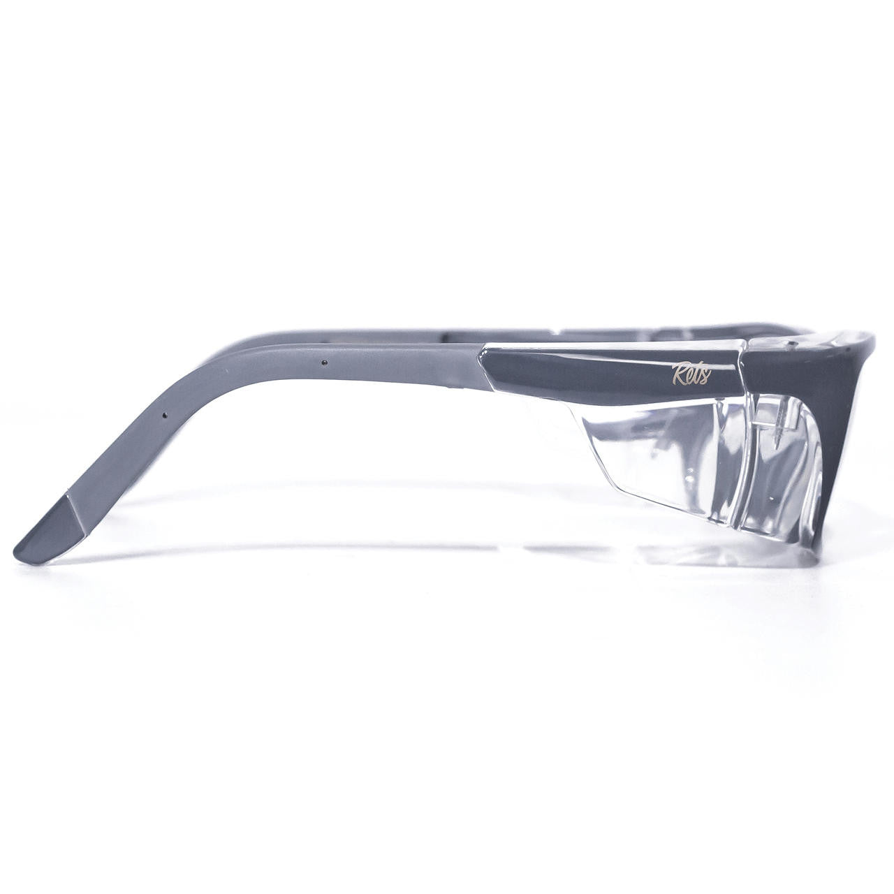 Rets - Brooks Motorcycle Riding Glasses - Steel Grey