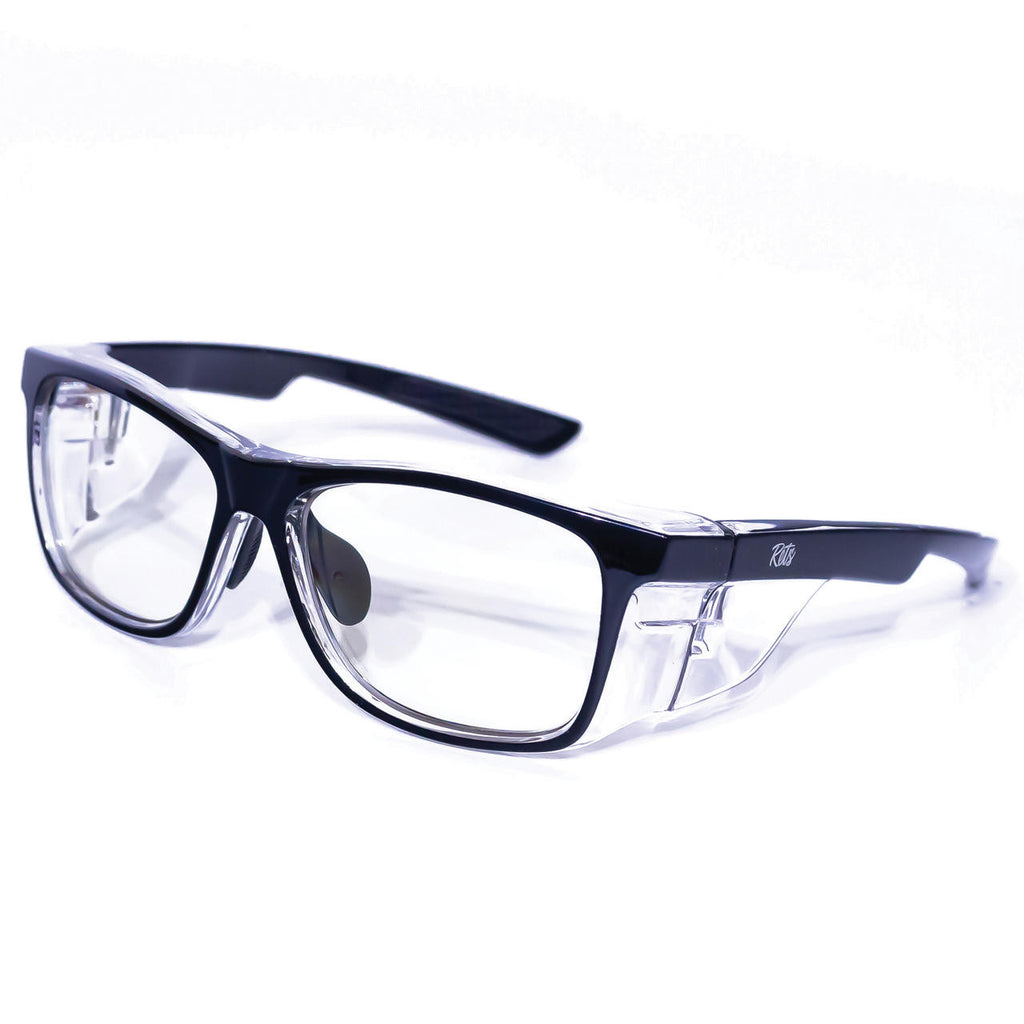 Rets Remy Z87+ Motorcycle Riding Glasses Black — ChopCult