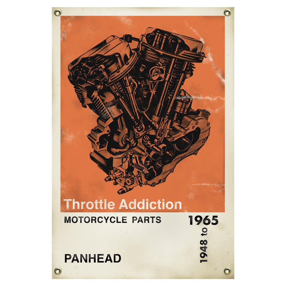 Panhead Shop Banner — ChopCult