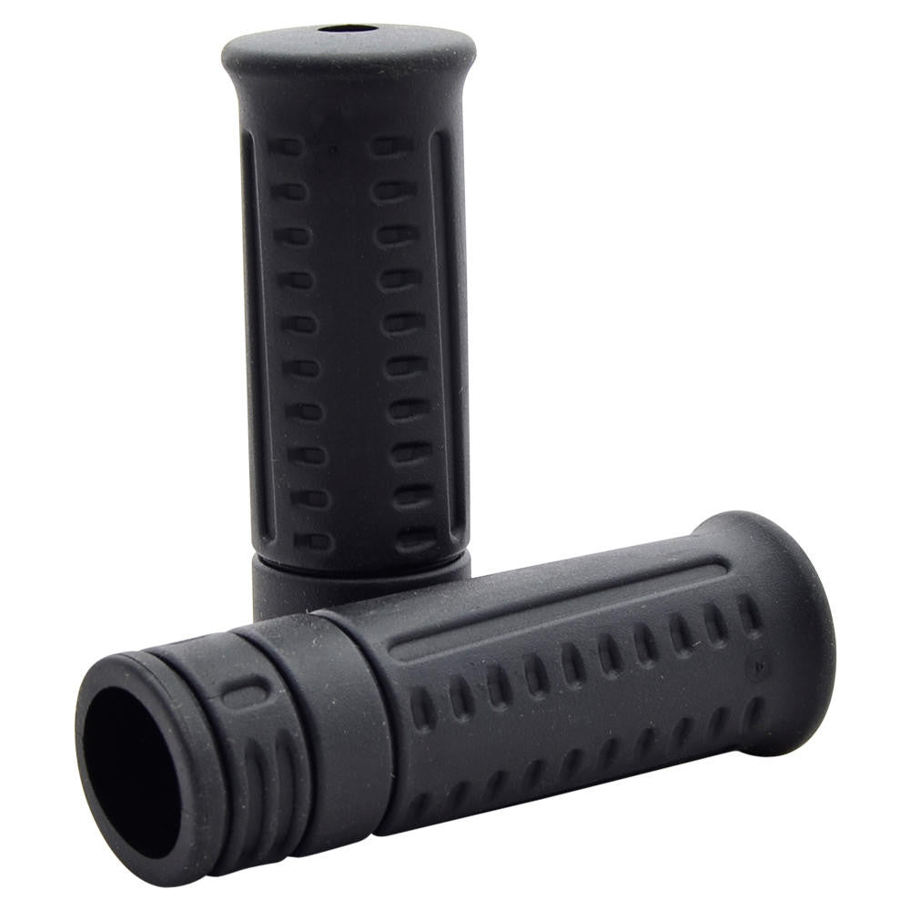 Throttle Addiction Nationbilt Grips Black ChopCult