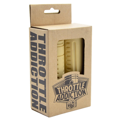 Throttle Addiction - Nationbilt Grips - Ivory