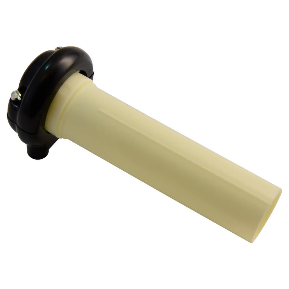 Vintage Style Throttle Assembly - Black - Single Cable