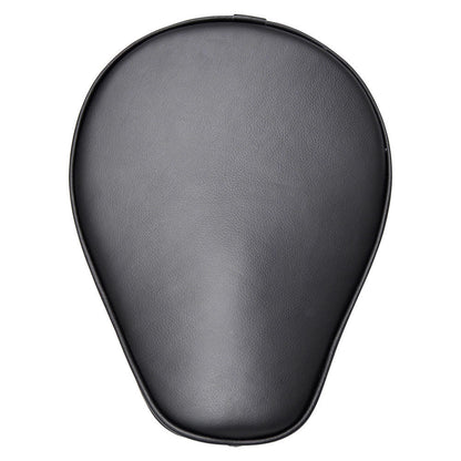 Leather Solo Motorcycle Seat and Seat Hinge