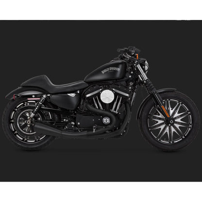 Vance & Hines - UpSweep 2-Into-1 Exhaust  - 2004-2017 Sportster XL - Black