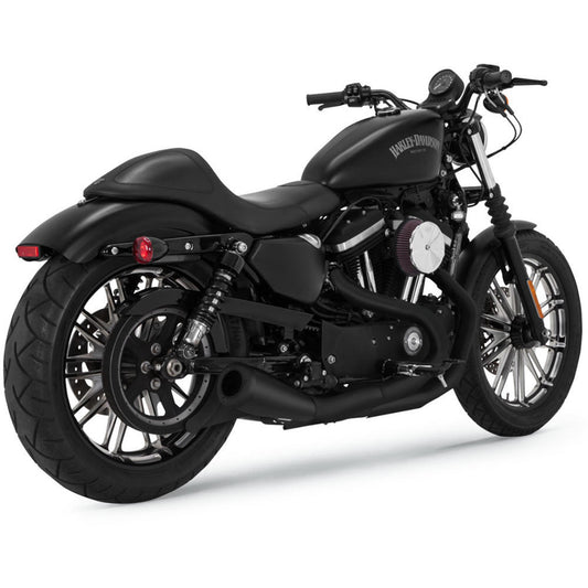 Vance & Hines - UpSweep 2-Into-1 Exhaust  - 2004-2017 Sportster XL - Black