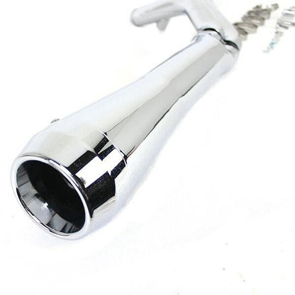 Sportster 2:1 Taper Megaphone Exhaust - Chrome