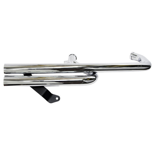 Sportster Short Shot Exhaust  2004-2013- Chrome